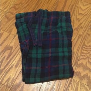 Old Navy Green and Red Plaid Pajama Pants